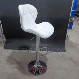 Leather Cushioned Adjustable Counter Barstool