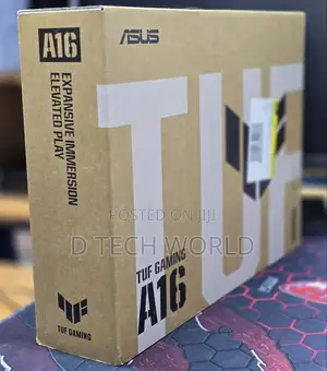 New Laptop Asus TUF Gaming A16 16GB AMD Ryzen 9 SSD 1T