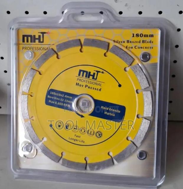 7" Mht Diamond Blade / 180 Mm Mht Concrete Or Tiles Cutting Blade