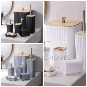 6pc Bathroom Accessories