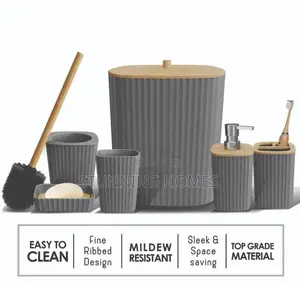 6pc Bathroom Accessories