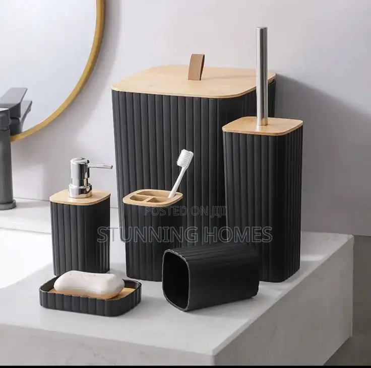 6pc Bathroom Accessories