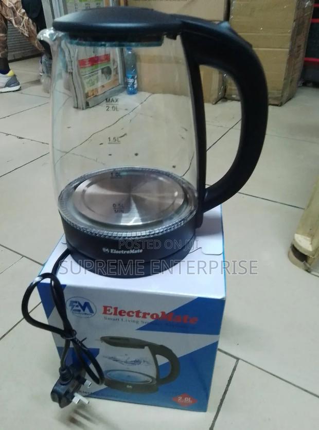 Electromate Glass Kettle - main view