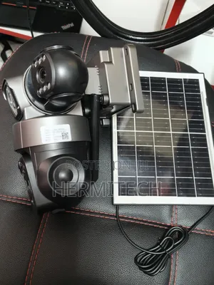 Triple Lens Three Screens Camera Solar Powered Colored Night Vision