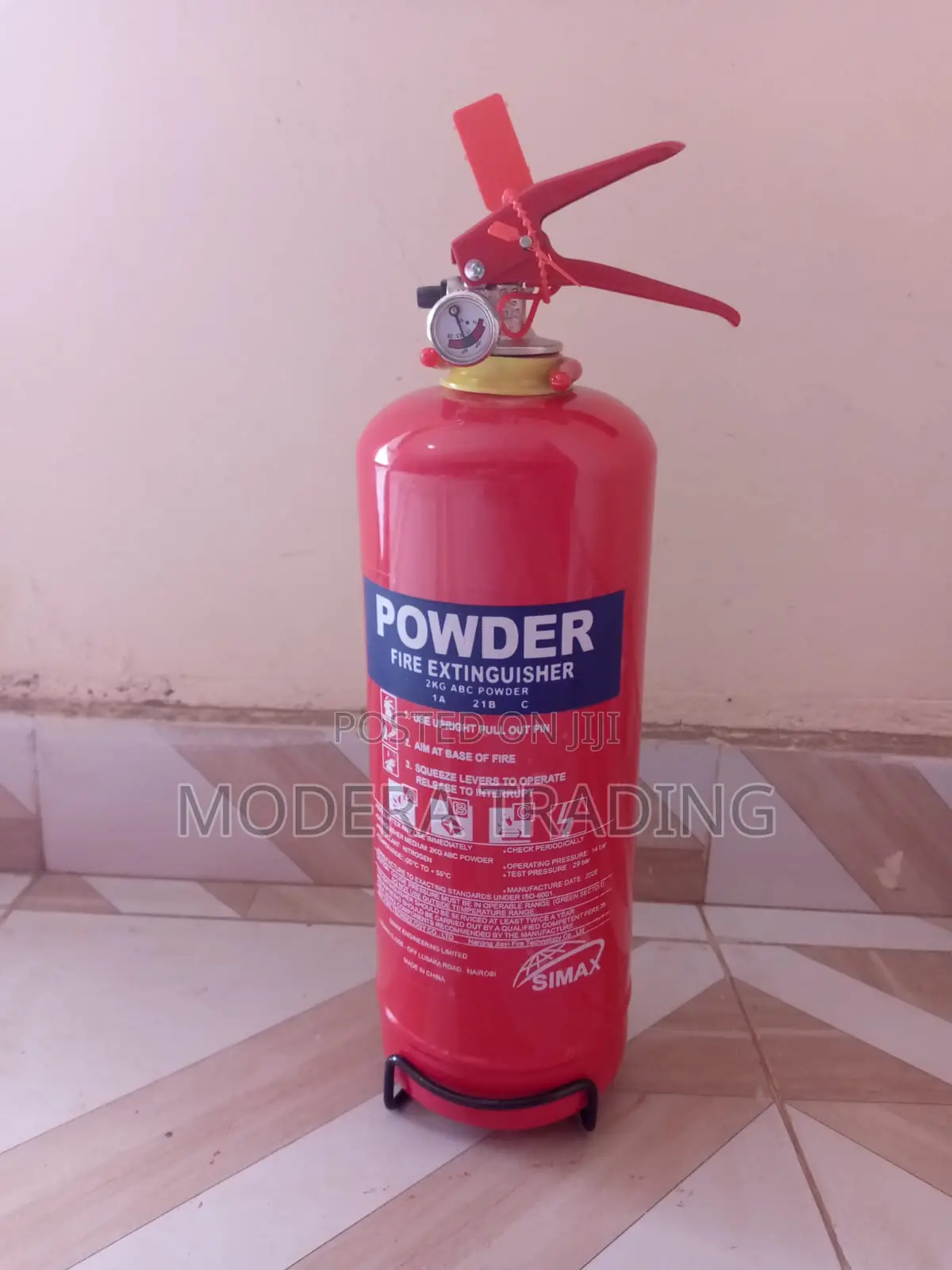 2kg Abc Powder Fire Extinguisher-www.Moderaltd.Co.Ke