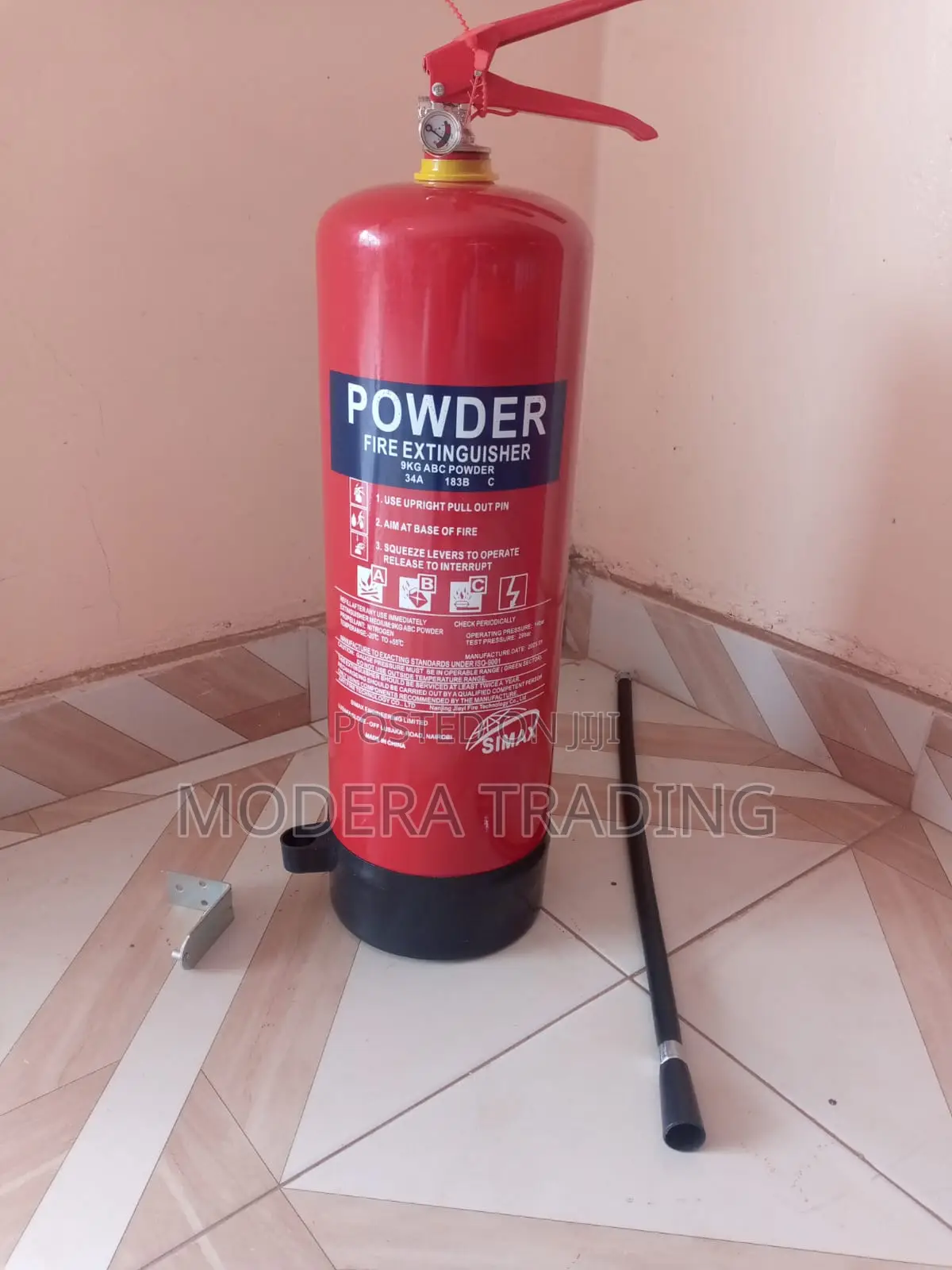 9kg Abc Powder Fire Extinguisher -www.Moderaltd.Co.Ke