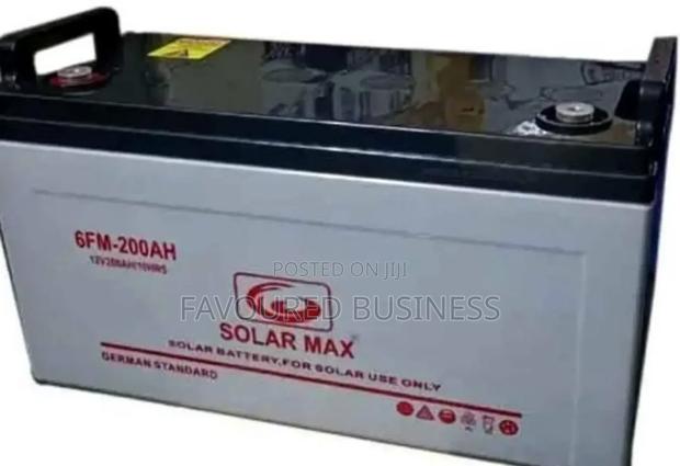 Recommended Solar Battery 200ah/Solar Max - main view