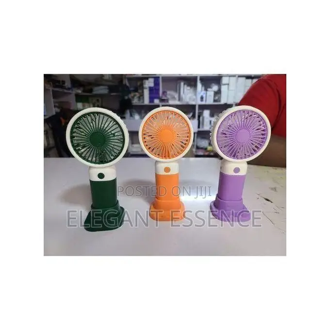 Portable Mini Handheld Fan With Usb Charging Cable Battery Powered