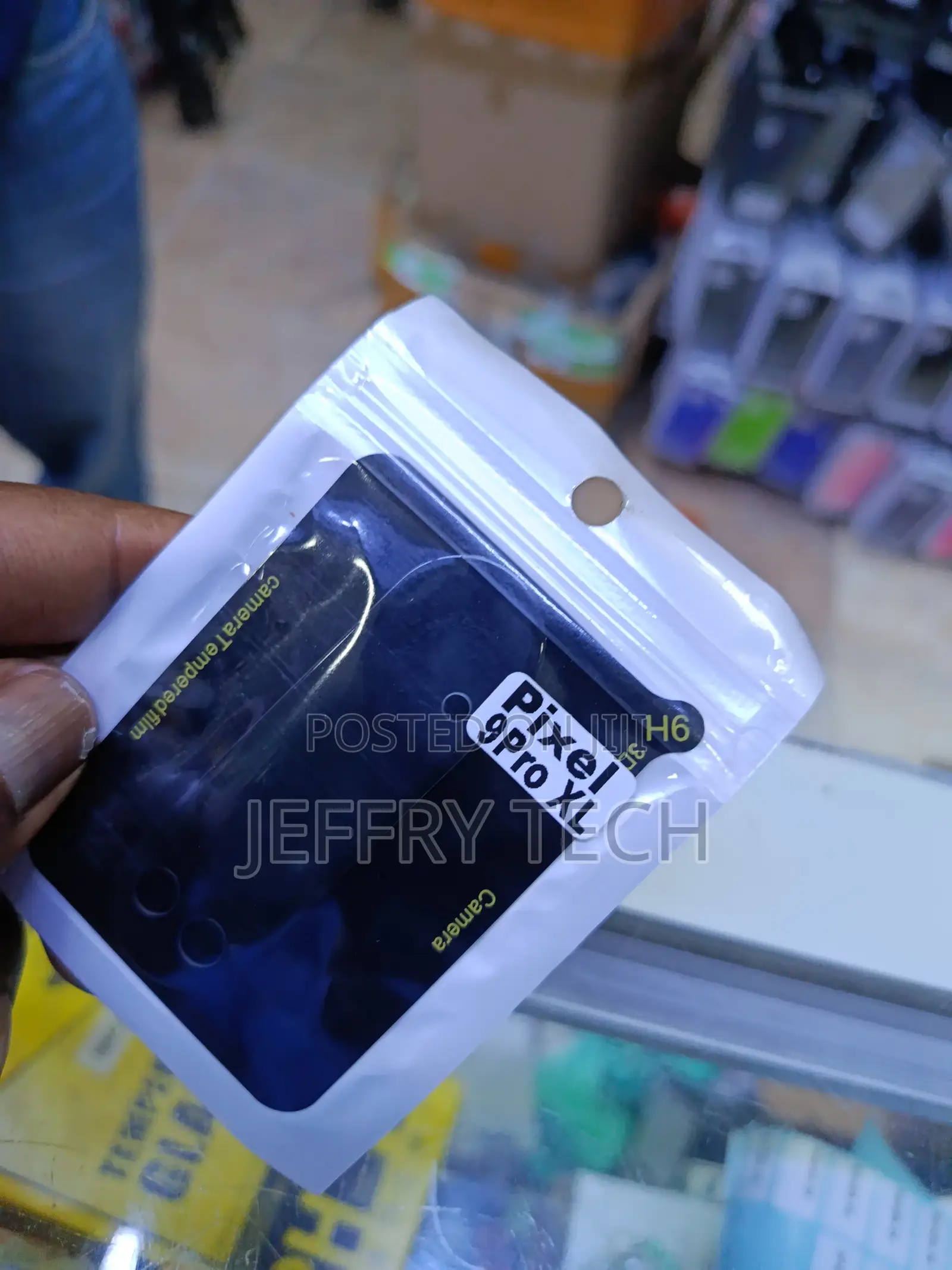 Tempered Glass Camera Lens Protector for the Google Pixel 9 Pro Xl.