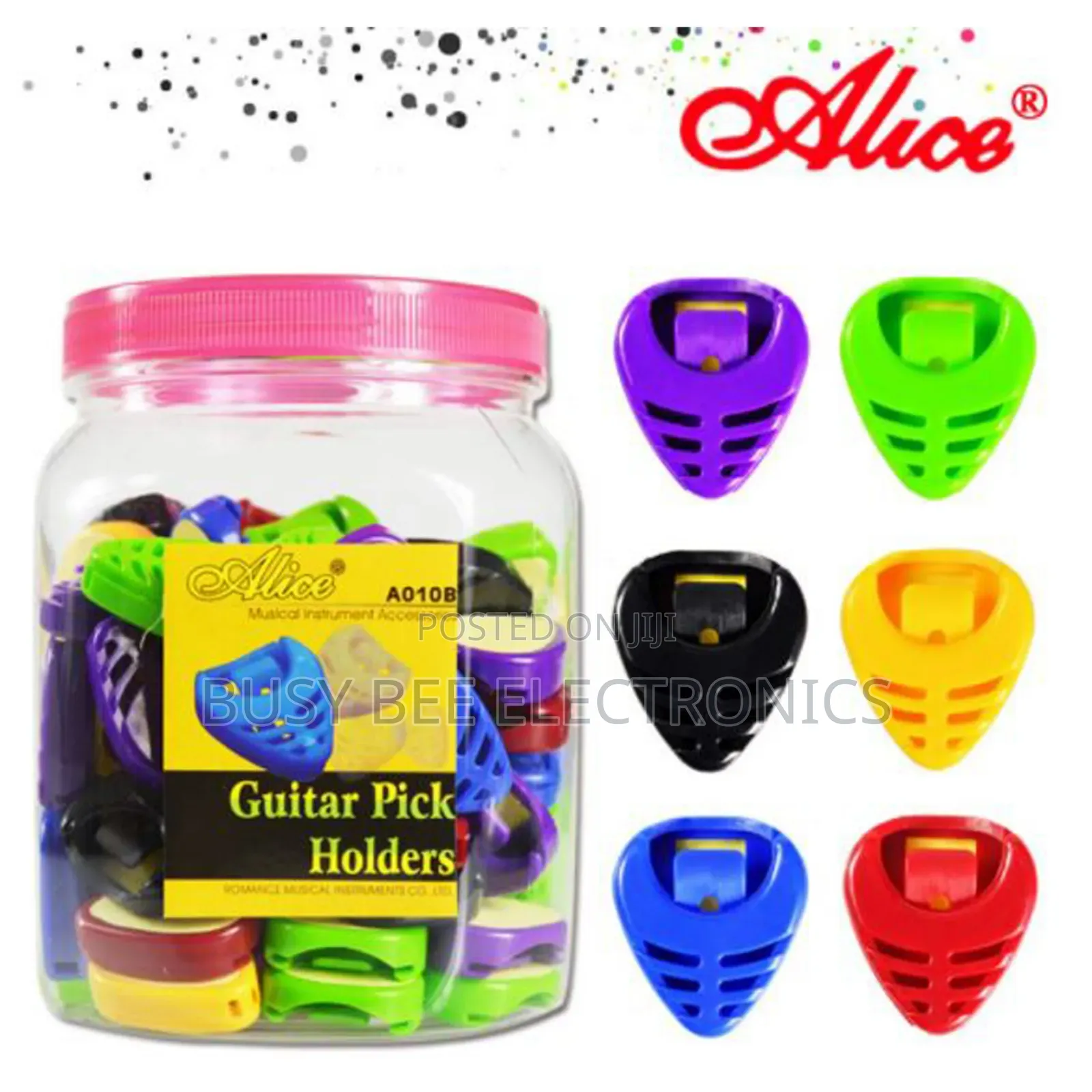 Heart-Shape Pick Holder - Alice