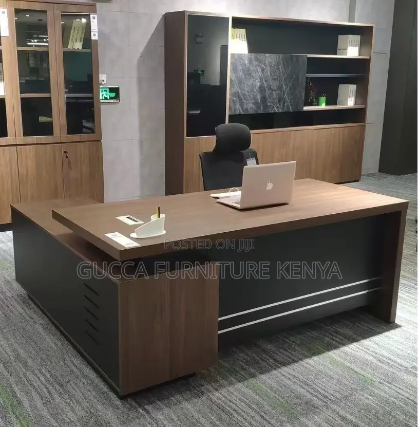 1.8 Meters L-Shaped Professional Office Table