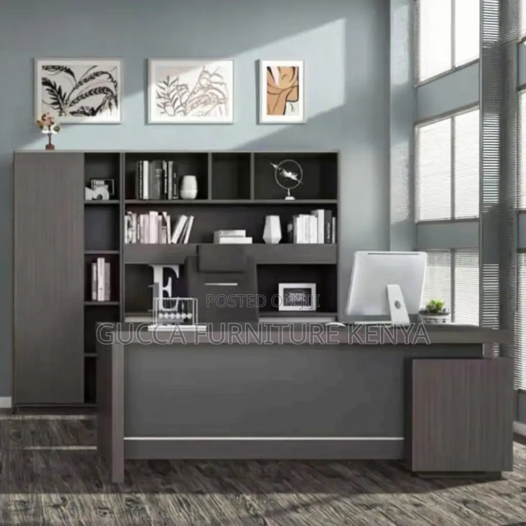 1.8 Meters L-Shaped Professional Office Table