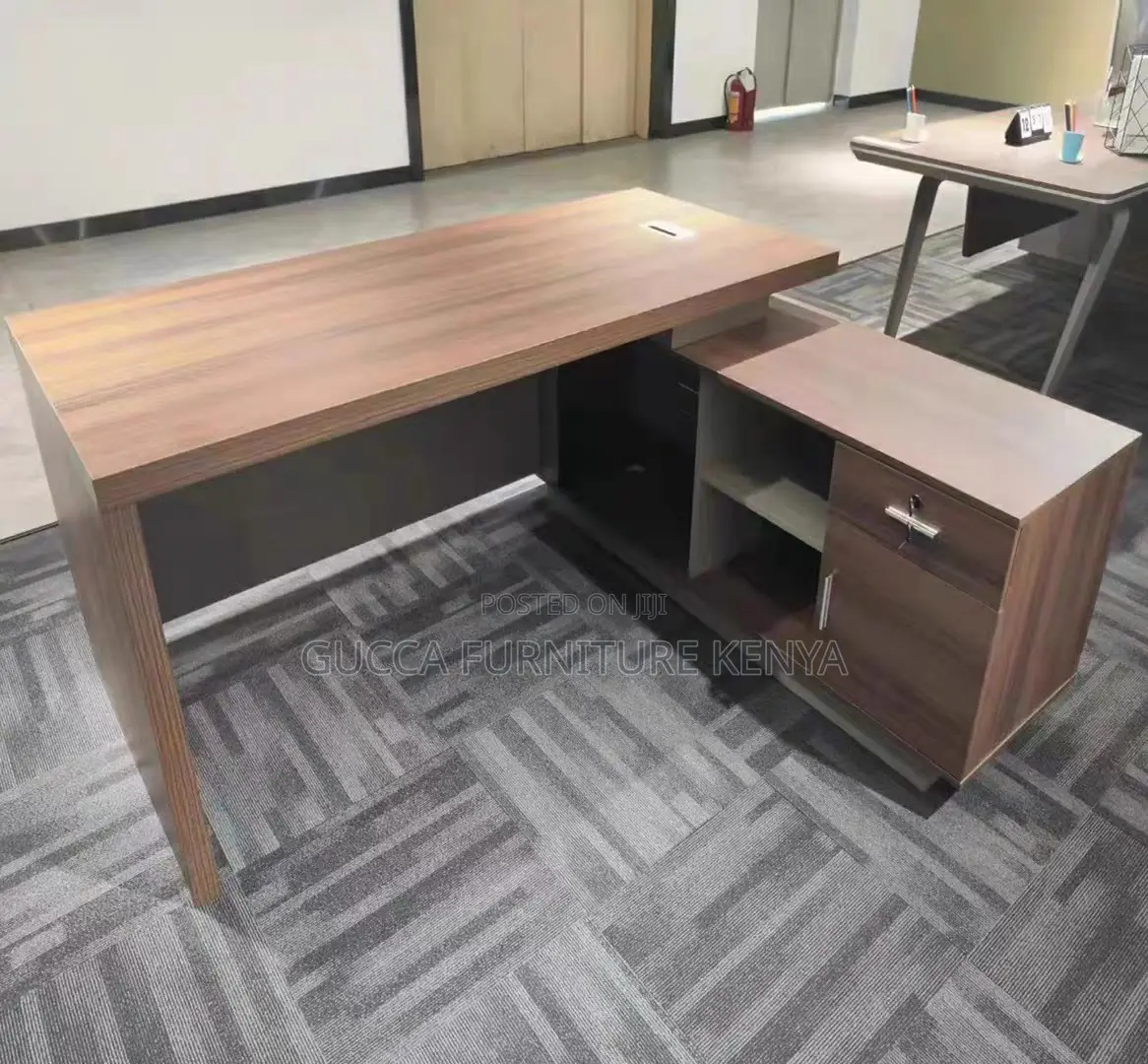 1.8 Meters L-Shaped Professional Office Table
