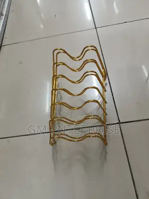 *Gold Plate Stand/Gold Plate Organizer