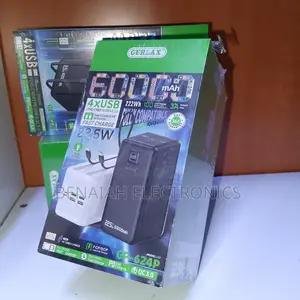 60000 Mah Powerbank Gelax Powerbank With Inbuilt Led Power Display
