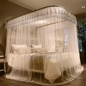 Quality 2 Stand Mosquito Net White