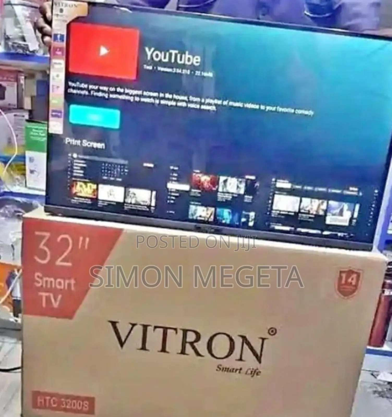Netflix Vitron 32 Inch Smart Tv