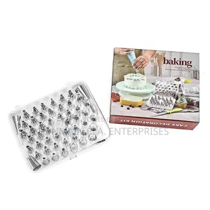 52 PCS Cake Stainless Steel Decorating Tool Kit