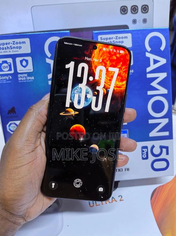 Tecno Camon 50 Pro 256 GB Gray - thumbnail 2