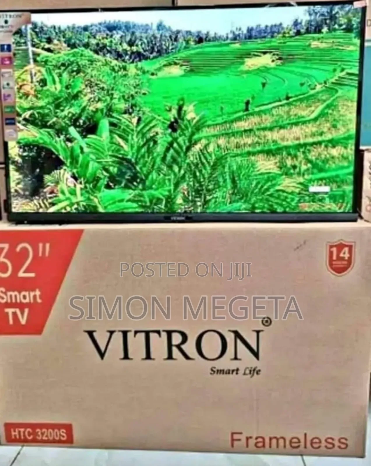 Bluetooth Enabled Vitron 32 Inch Smart Tv