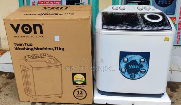 *Von 11kg Washing Machine, Twin Tub