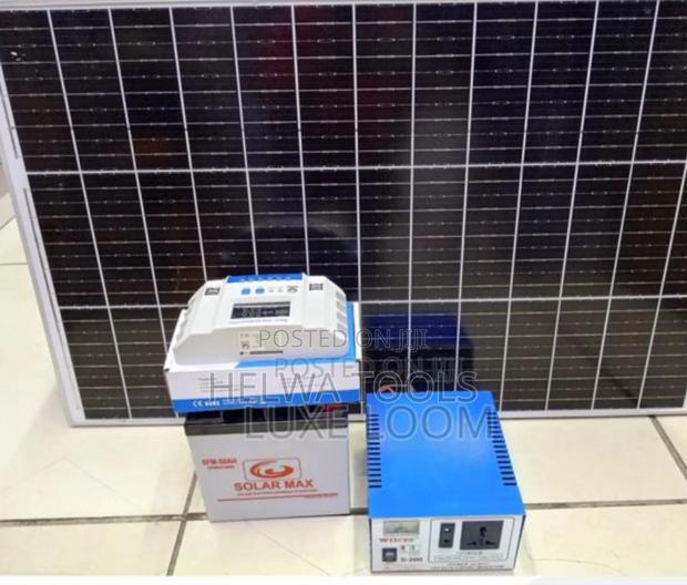 100 Watts Solar Kit - main view