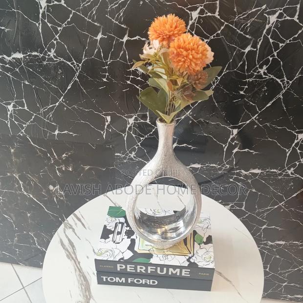 Silver Flower Vase . - thumbnail 2