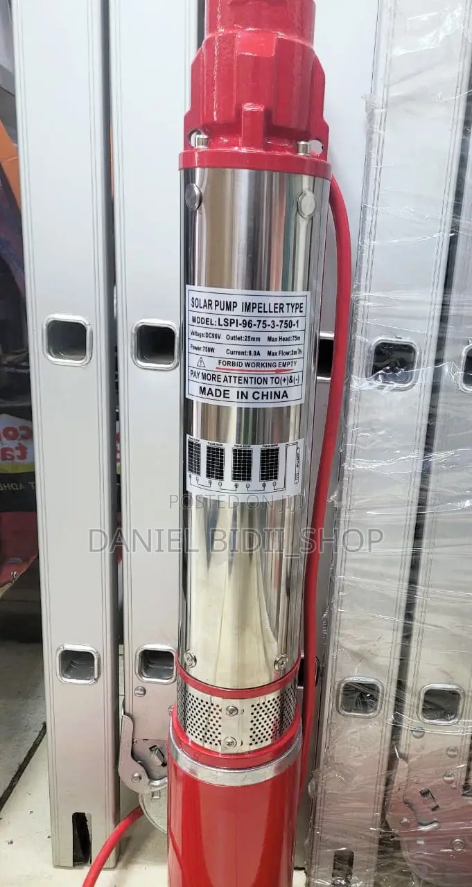 Solar Pump 96v 25mm Outlet75 Max Head750w