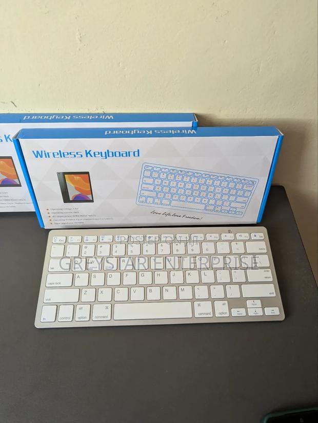 Wireless Ultra Thin Bluetooth Keyboard for Mac and Android - main view