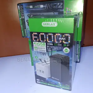 Good 60000mah Gelax Powerbank, Inbuilt Flash Light Led Power Display