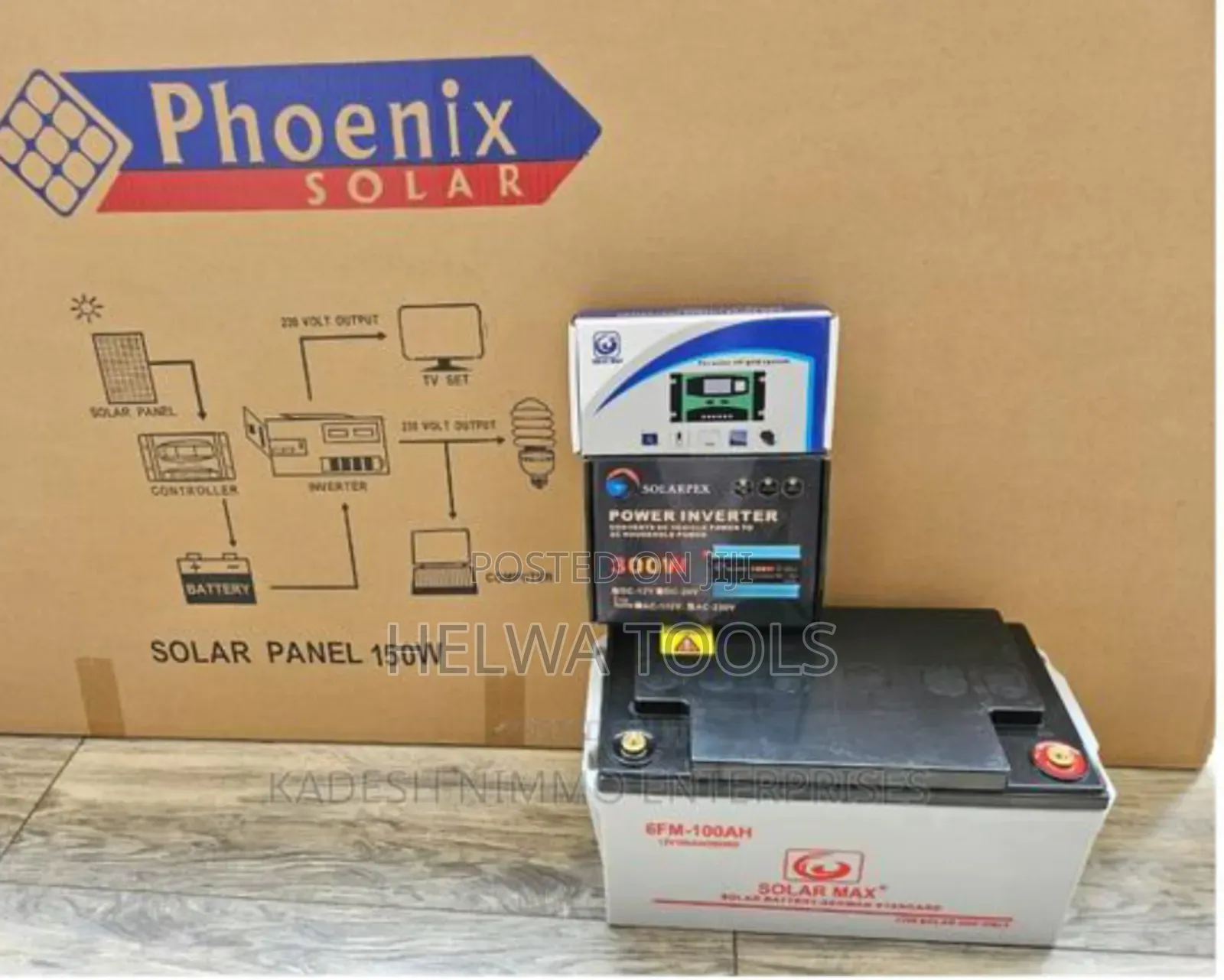 150 Watts Solar Light