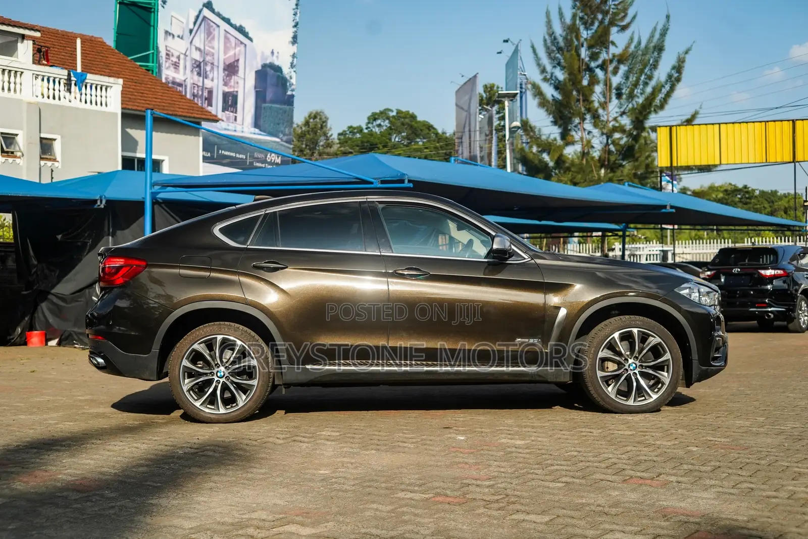 BMW X6 xDrive50i Coupe 4x4 (4.4L 8cyl 8A) 2016 Brown