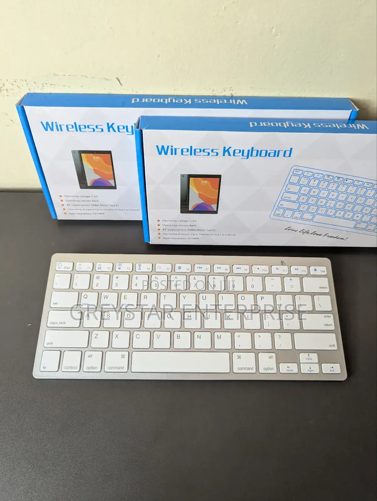 2.4ghz Wireless Portable Bluetooth Keyboard for Mac and Android