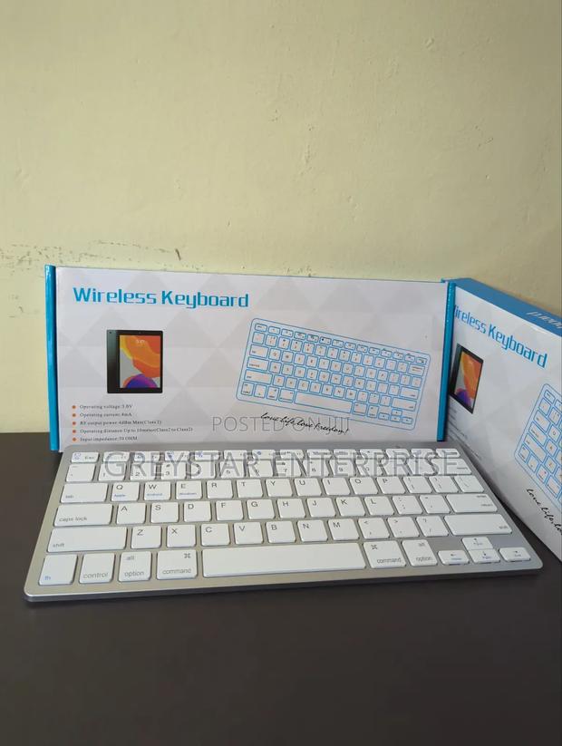 Bluetooth Silent Wireless Keyboard for Office and Home Tv
