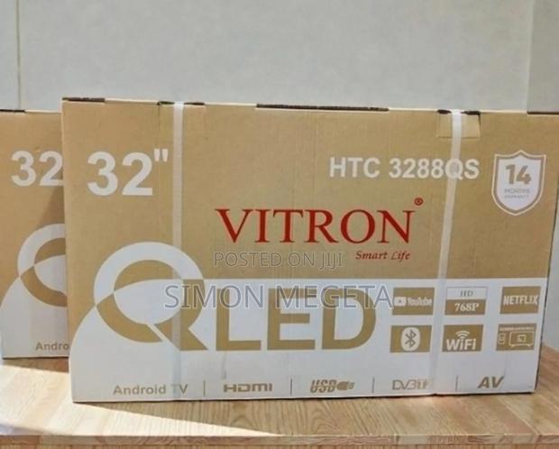 Bluetooth Enabled Vitron 32 Inch Qled Tv