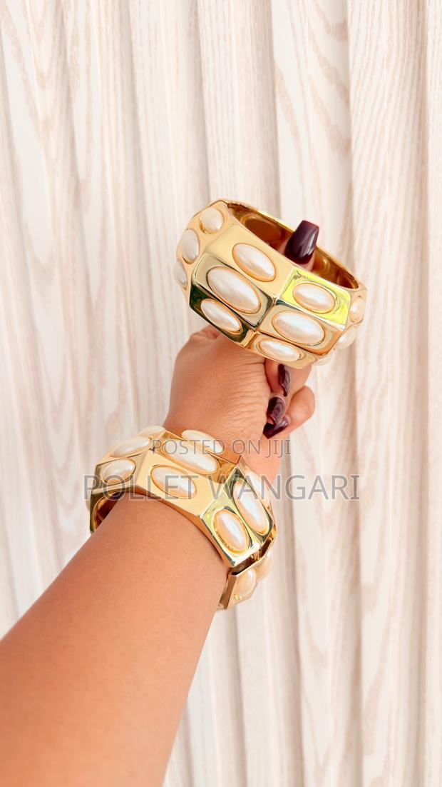 Stainless Chunky Bangles - main view