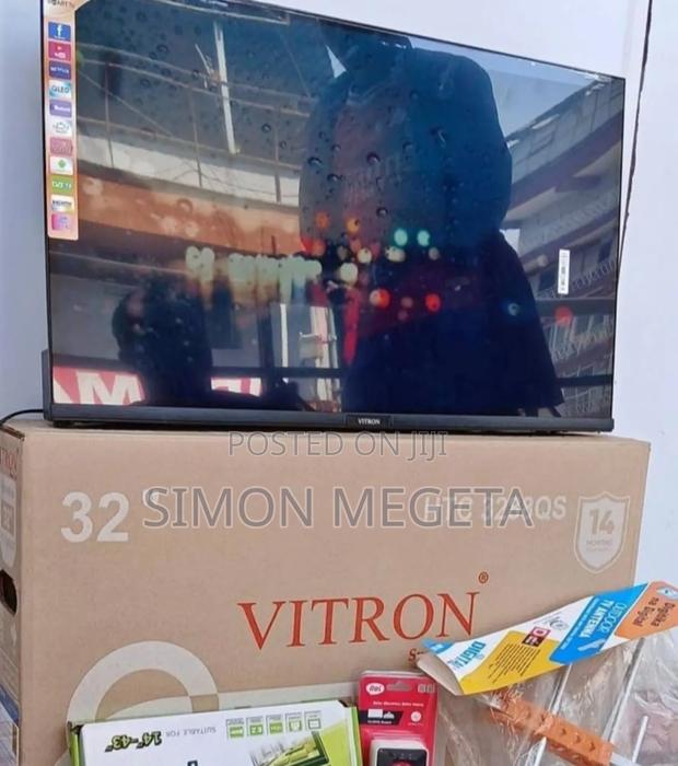 Vitron 32 Inch Qled Tv With Remote Control
