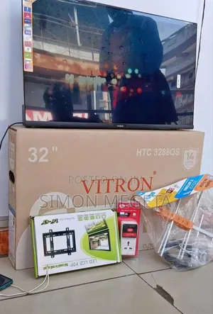 Vitron 32 Inch Qled Tv With Remote Control