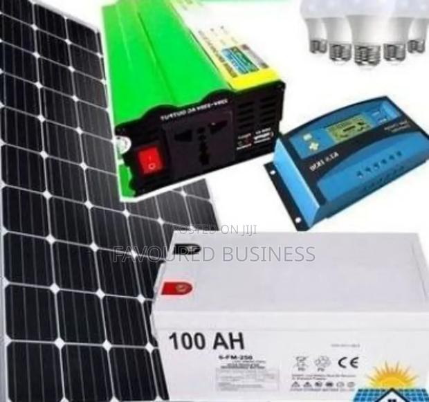 Complete Solar Kit 100ah+Solar Max