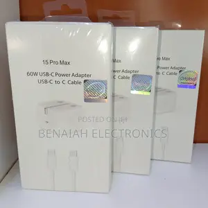 iPhone Charger 60 Watts Usb-C to C Cable 5a Super Fast Charger
