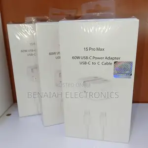 iPhone Charger 60 Watts Usb-C to C Cable 5a Super Fast Charger
