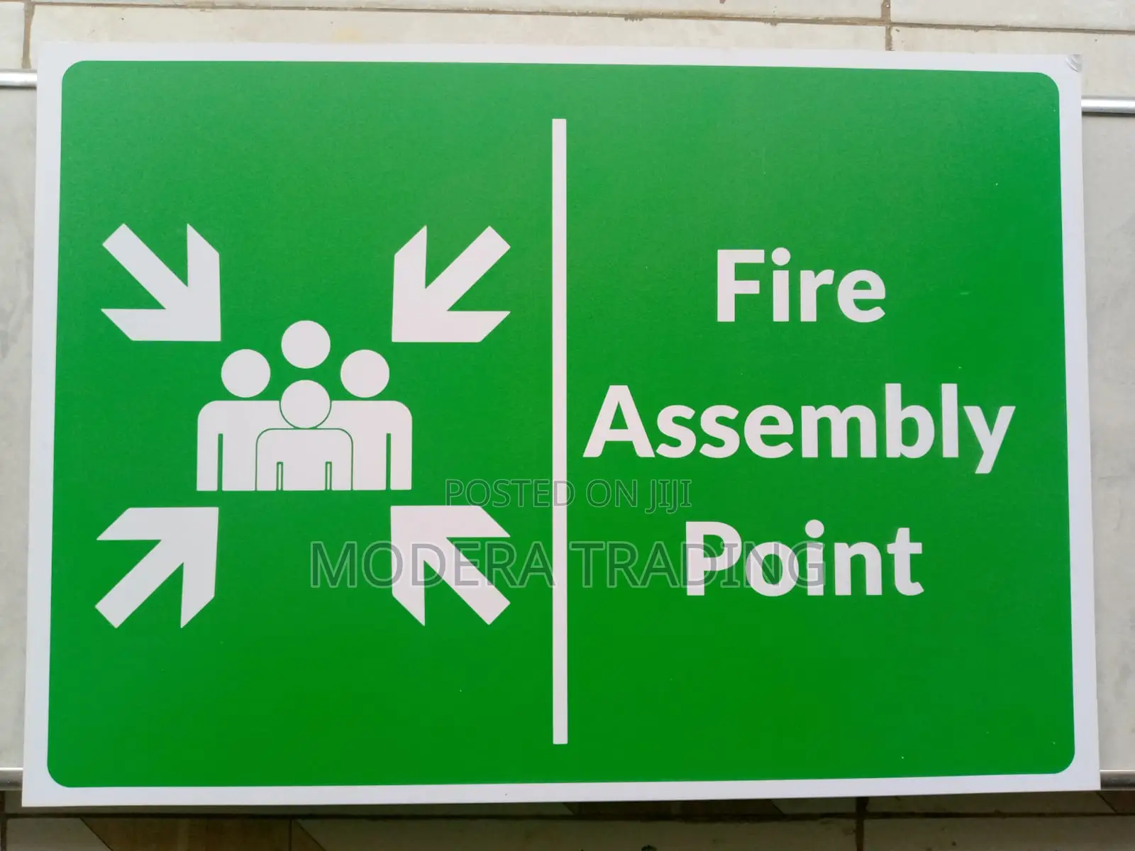 Fire Assembly Point Signage-www.Moderaltd.Co.Ke