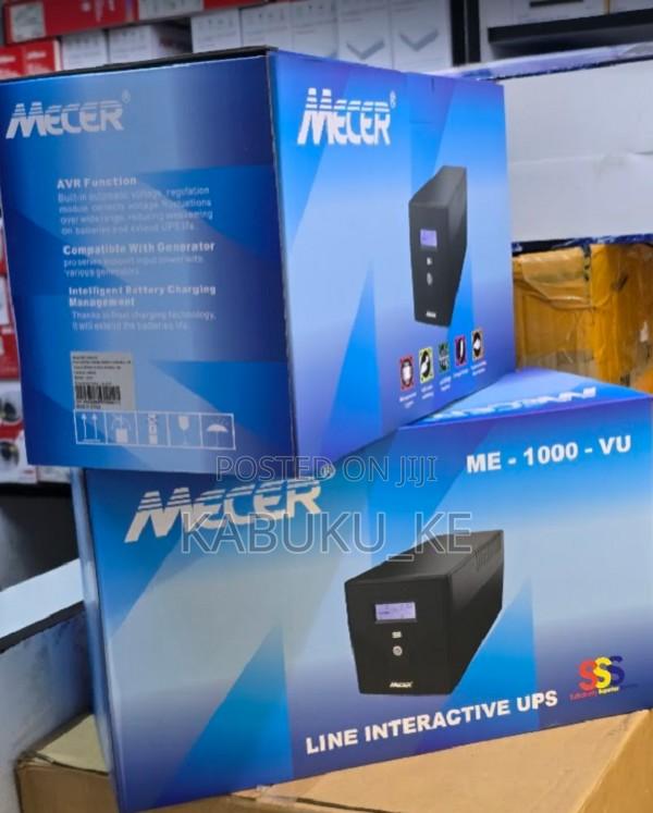 Mecer 1000va Line Interactive Ups |600w |Automatic Voltage Regulation