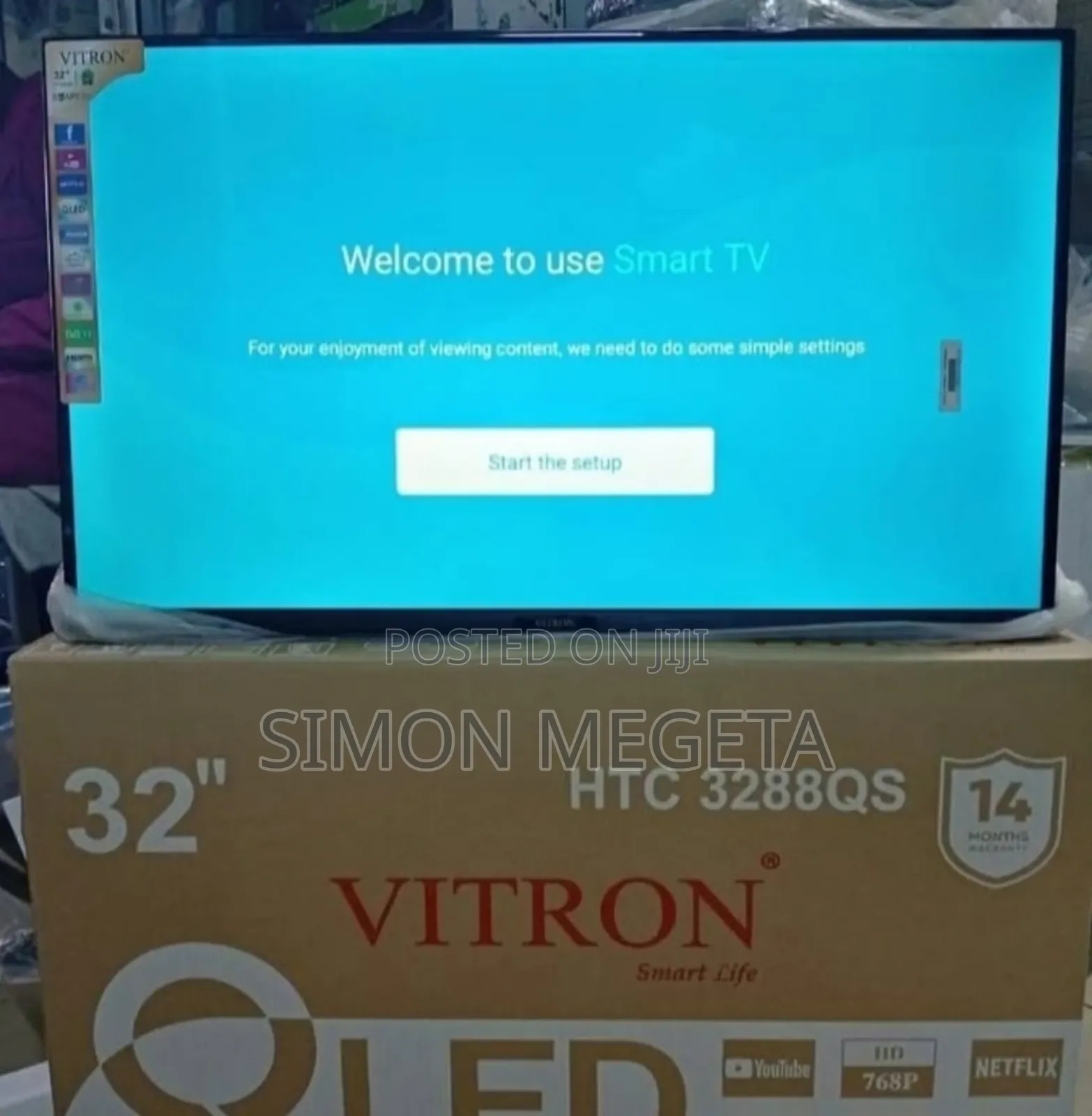 768p Vitron 32 Inch Qled Smart Tv