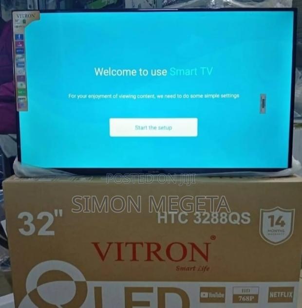 768p Vitron 32 Inch Qled Smart Tv