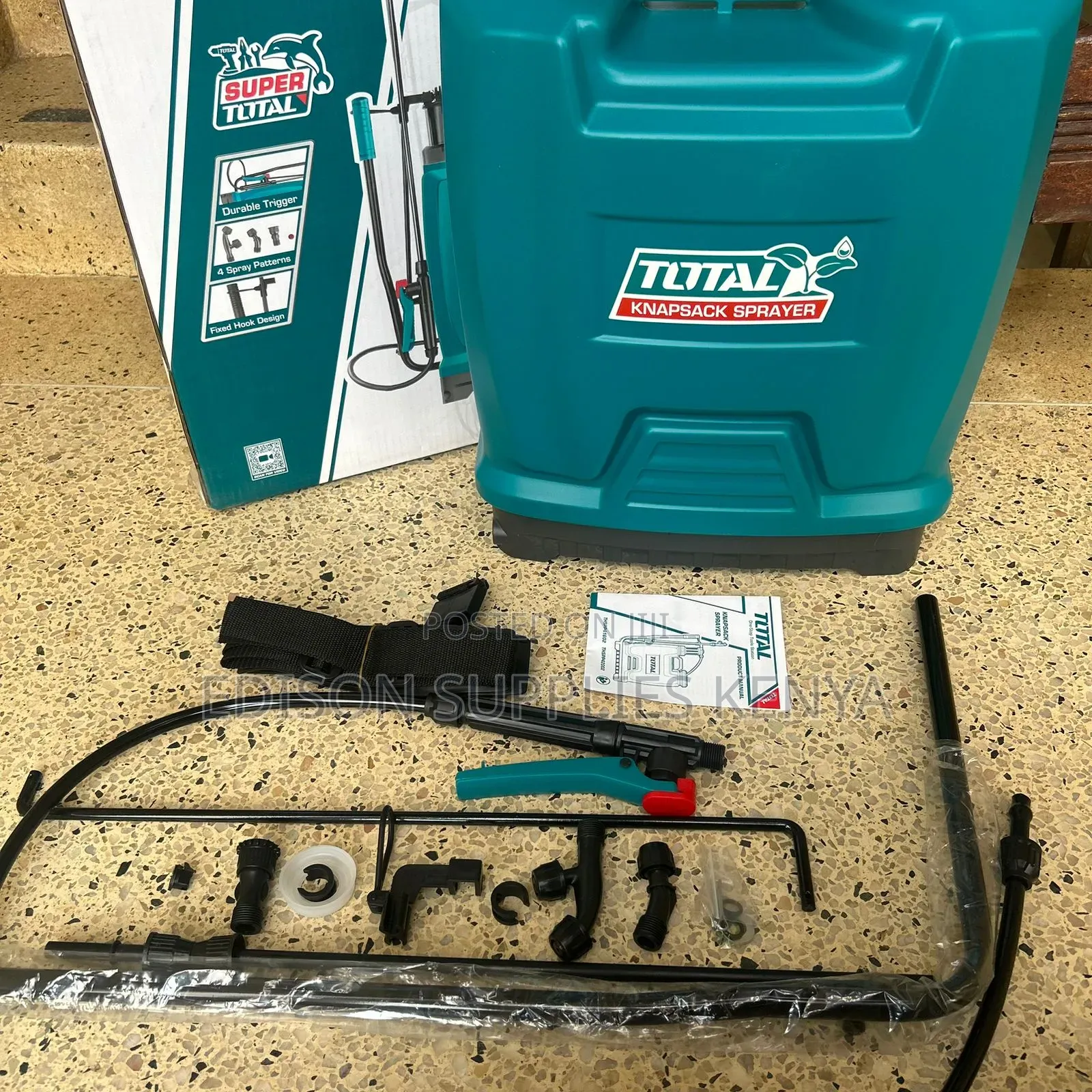 Knapsack Sprayer Total 20 Litre Farm Garden Sprayers Fumigation