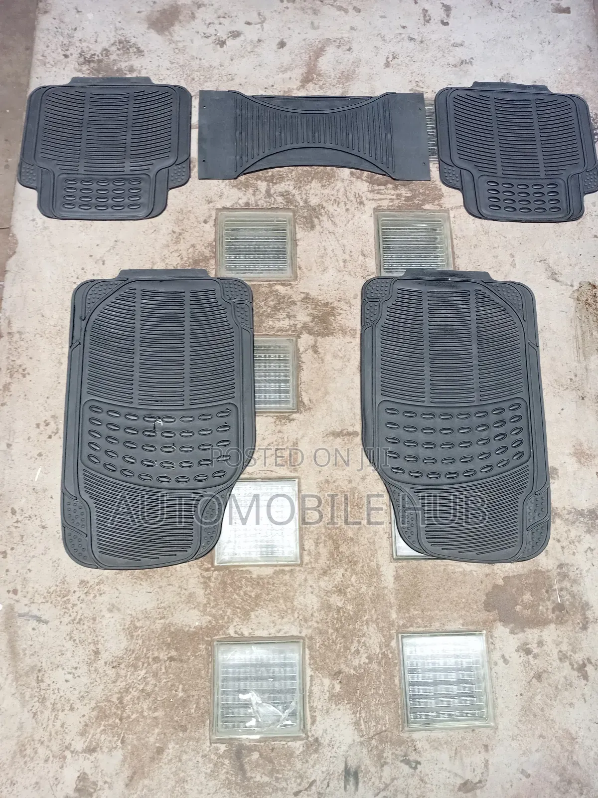 5-Piece Heavy Duty Rubber Car Floor Mats