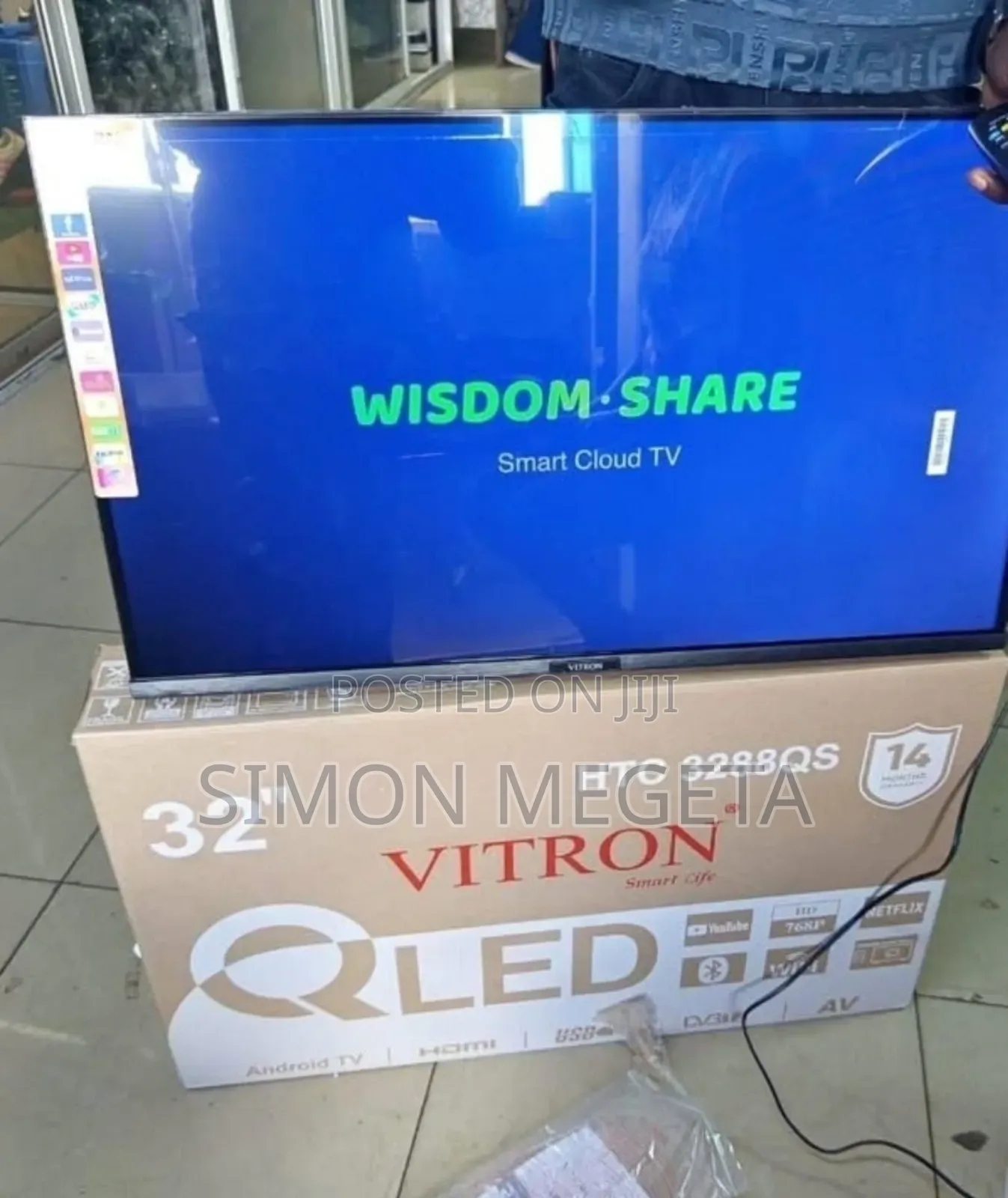 Inbuilt Decorder Vitron 32 Inch Qled Tv