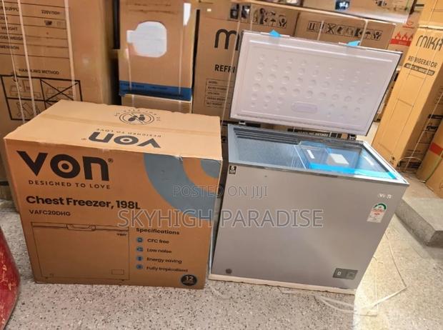 Von 198 Litres Chest Deep Freezer