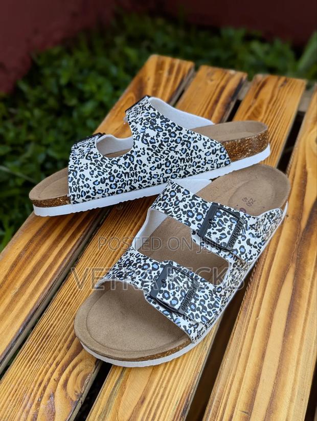 Ladies Cork Sandals Multicolor - thumbnail 2